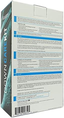 Grangers Down Care Kit | Includes Down Wash And Repel 300ml | X3 Dry Balls | Perfect For Down Jackets | All In 1 Kit