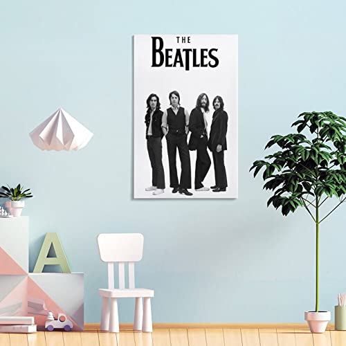 Poster de groupe de rock britannique The Beatles – Décoration murale rétro – Décoration murale pour la maison et la… - Les Beatles, Paul McCartney, John Lennon, RIngo Starr, George Harrison Poster de groupe de rock britannique The Beatles - Décoration murale rétro - Décoration murale pour la maison et la… – Image 5