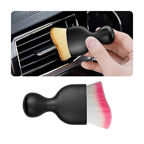 Blilo Car Interior Detailing Brush, Auto Soft Hair Cleaning Brushes,