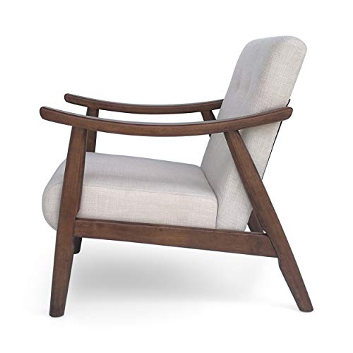 Sillón Aurora Moderno Beige Tela miniatura 7