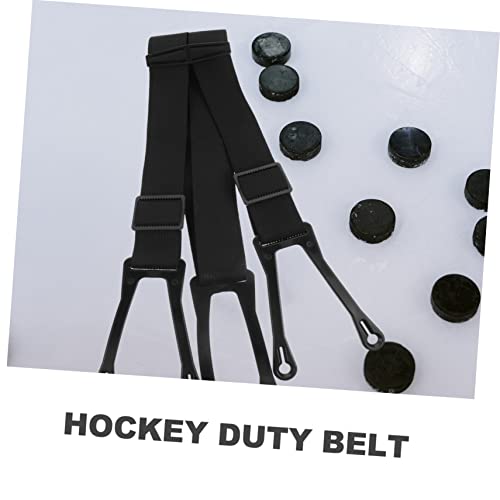 FOMIYES Hockey Protective Belt Suspenders for Men Women and Boys and Girls Anti-slip Traction Suspenders for Ice Hockey Training and Sports Activities Durable Wear-resistant Material