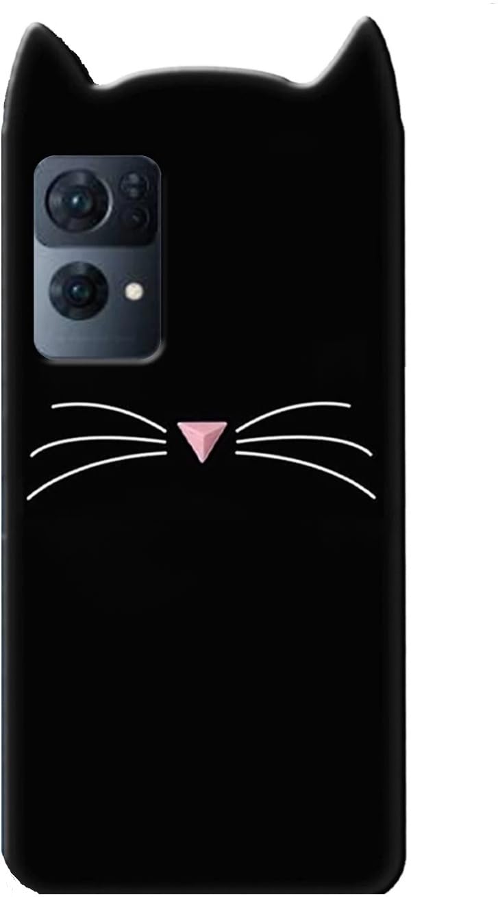 FASTSHIP Cases Dual Protection Rubber Back Cover for Oppo Reno 7 Pro 5G - Dark Black (B0D1573YZ9) Amazon Price History, Amazon Price Tracker
