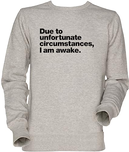 Sweat-shirt jersey gris unisexe le pull confortable contre le coup de froid saisonnier