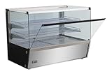  Vitrine Chaude Self-Service 4 Faces Vitrées - 137 L - Combisteel