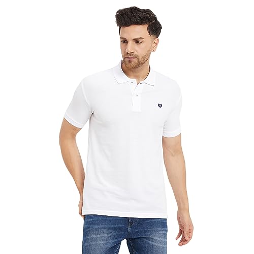 Image of Duke Stardust Men Half Sleeve Cotton T-Shirt (SD51 White XXL)