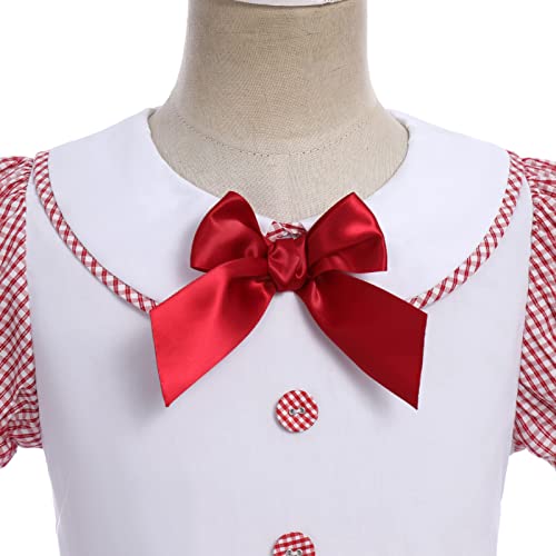 Toddler Baby Girl Long Sleeve Tulle Dress Fall Winter Christmas Clothes Casual Playwear Rainbow Deer Snow Printed Dress4