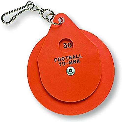 Smitty | ACS-537 | Football Referee Plastic Disc Chain Clip | Official's Choice!