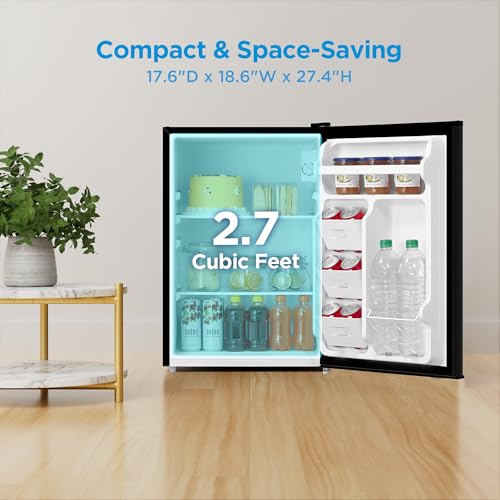 Image of Midea 2.7 Cu.ft Mini Fridge, Energy Star Certified, Low Noise for Office