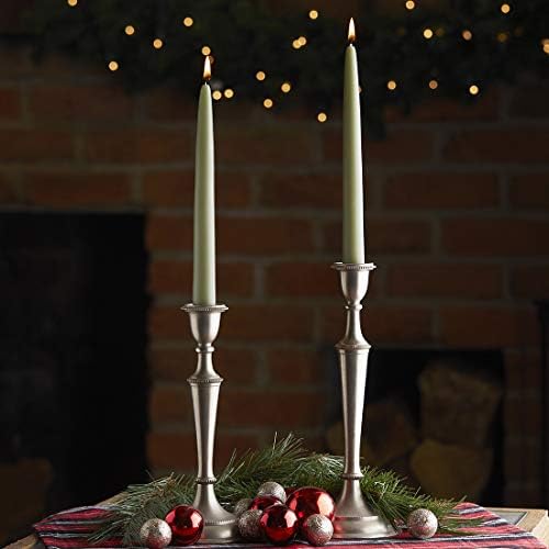 Root Candles Scented Tapers Double-Hung Beeswax Blend Smooth Hand-Dipped Taper Candles, 9-Inch, Bayberry, 2-Count — view 5