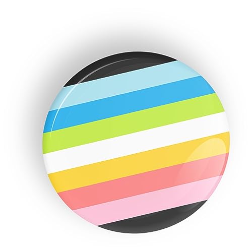 Queer Stolz-Flagge Pin-Abzeichen-Schaltfläche - Pin zurück oder Magnet LGBT LGBTQ LGBTQI LGBTQIA inclusive pride