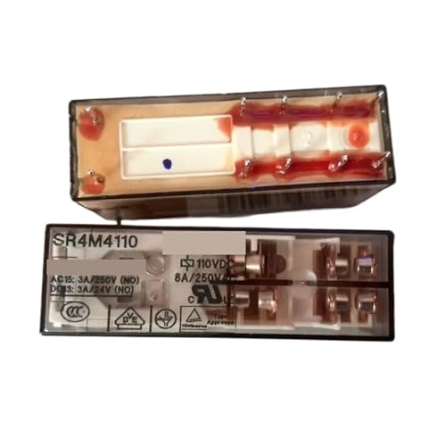 Relais de sécurité SR4D4012 8A 250VAC à 10 broches pour circuit industriel