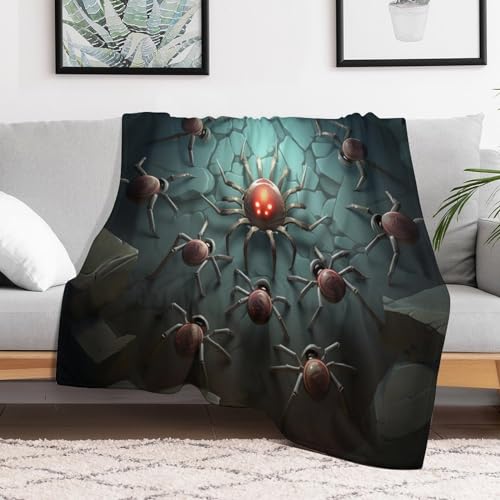 Couverture araignée moelleuse pour vos soirées cocooning devant la télé - 3