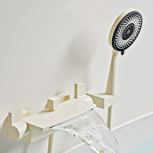 Boucheur de Douche Cascade Murale Laiton pour Robinet de Baignoire