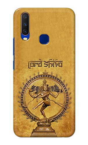 Image of PRINTFIDAA Lord Shiva As Nataraj Printed Designer Hard Case for Vivo Y15 / Vivo Y17 / Vivo U10 Back Cover -(e) RPM1004