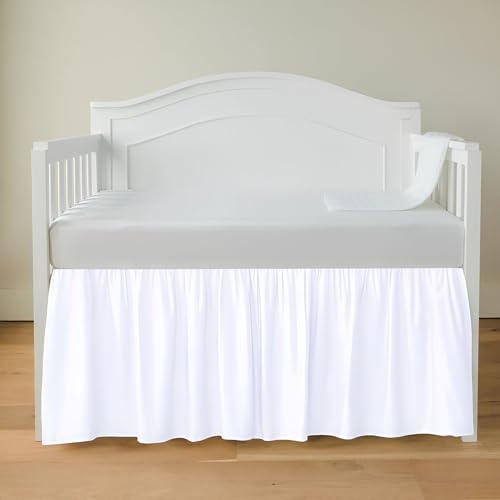 Luxury Crib Bed Skirt 28" x 52" 14 Inch Drop Soft &