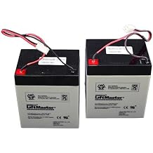 Liftmaster Batteries for 475LM Battery Backup- External Unit. Set of 2 Batteries #41B0591 - USA Vendor -New Productions Dates- 100% OEM