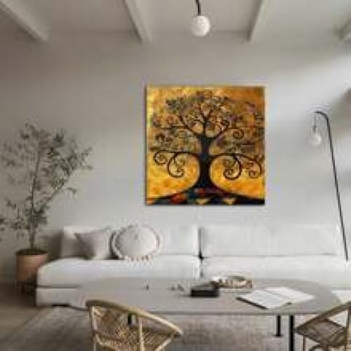 Art mural floral texturé grand format abstrait chic