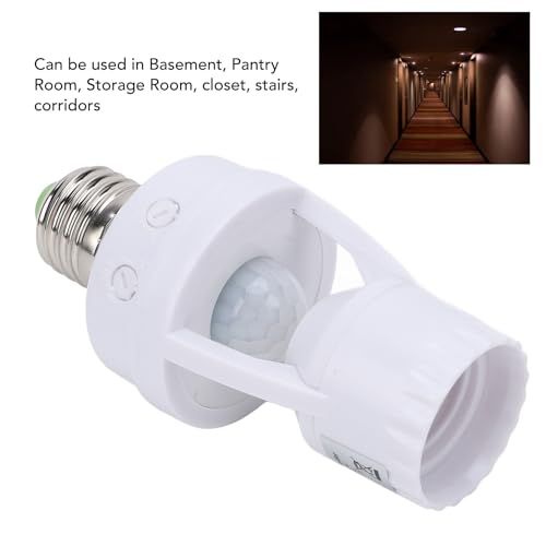 Douille détection de mouvement E27 automatique pour ampoule LED - 3