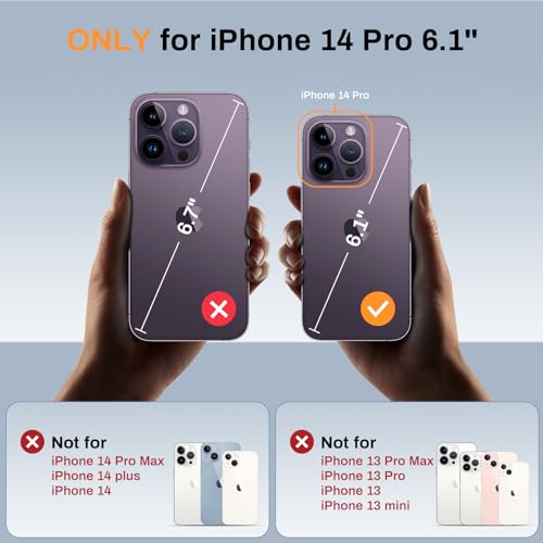 Coque iPhone 14 Pro rose avec béquille et anneau MagSafe intégré - 2