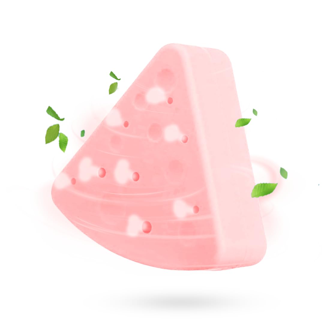 Gleva Makeup Sponge Holder, Powder Puff Holder Shatterproof Eco-Friendly Silicone Beauty Make Up Blender Case For Travel, Breathable Cosmetic Make Up Blender Puff (Triangle Pink)-picture-20
