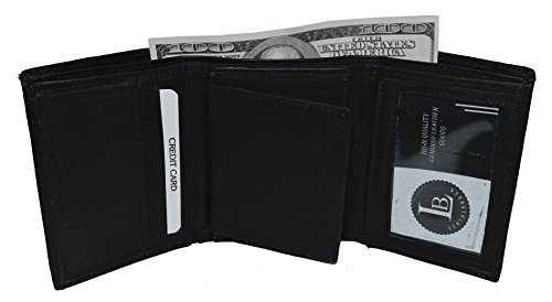 Tri Fold Police Wallet with Oval Badge Holder2
