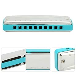 Harmonica de la bouche avec 10 trous pour les débutants, les étudiants, les enfants, les amateurs d’harmonica (bleu) - Les Beatles, Paul McCartney, John Lennon, RIngo Starr, George Harrison Harmonica de la bouche avec 10 trous pour les débutants, les étudiants, les enfants, les amateurs d'harmonica (bleu) – Image 7