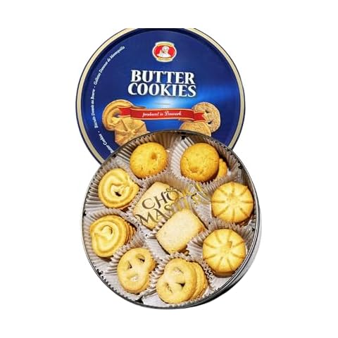 Danish Butter Cookies in Reusable Tin Cover