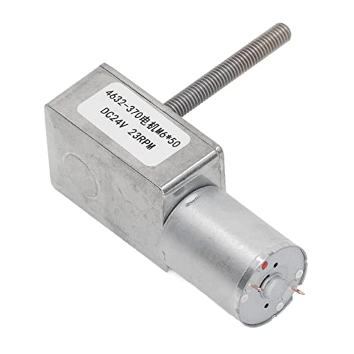 Moteur à engrenage DC 24V durable avec arbre carré résistant
