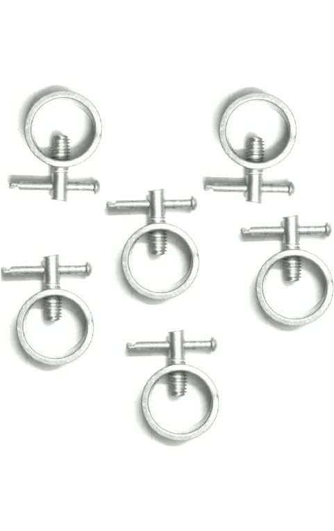 Image of KORBAX Gym Locks for Bars Weight Lifting Strength Training & Exercise Fitness, Gym Equipment for Home Gym Workout Pack of 6 Locks