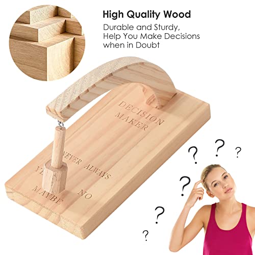 Topiky Decision Maker, Creative Magnetic Decision Maker, Wooden Oscillating Magnetic Selector - Image 2