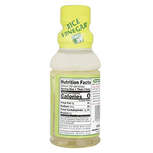 Kikkoman Rice Vinegar, 10 Fluid Ounce #TOP3