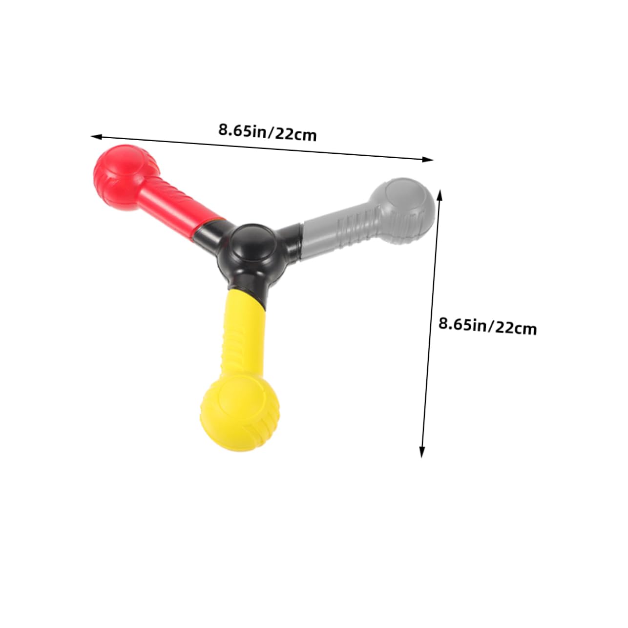 balacoo 3pcs Hand Eye Coordination Sticks Reaction Training Toy for Reflex Speed Improvement Agility Training Equipment