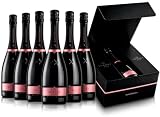 Sant'Orsola - Prosecco D.O.C. Rosè Brut Millesimato LX in Box, da Uva Glera e Pinot Nero, Gusto Fresco con Note Fruttate, 6x750 ml