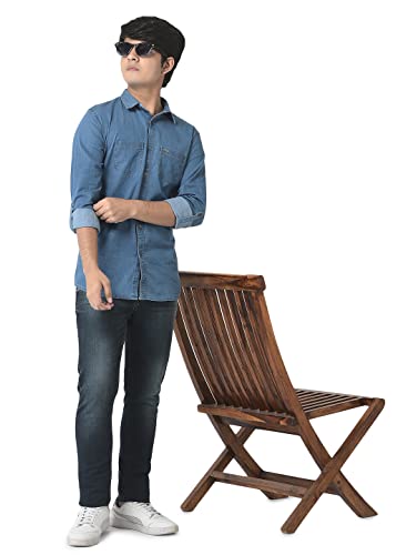 Image of Crimsoune Club Boys Light Blue Denim Shirt