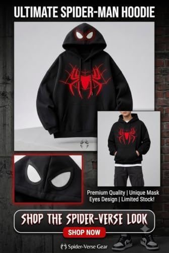 Buy Moonshine Unisex Adult Cotton Spider Cap Printed Purple Hoodie | Stylish and Trending Graphic Pullover Sweatshirt for Men (Medium) at Amazon.in - Image 7