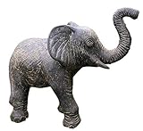 Die Figuren müssen nicht nachbehandelt werden, da Sie aus wetterfestem, frostfestem Steinguss bestehen.