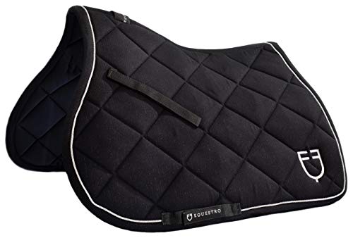 EQUESTRO SOTTOSELLA COTONE C/CORDONE BIG LOGO (FULL, NERO)
