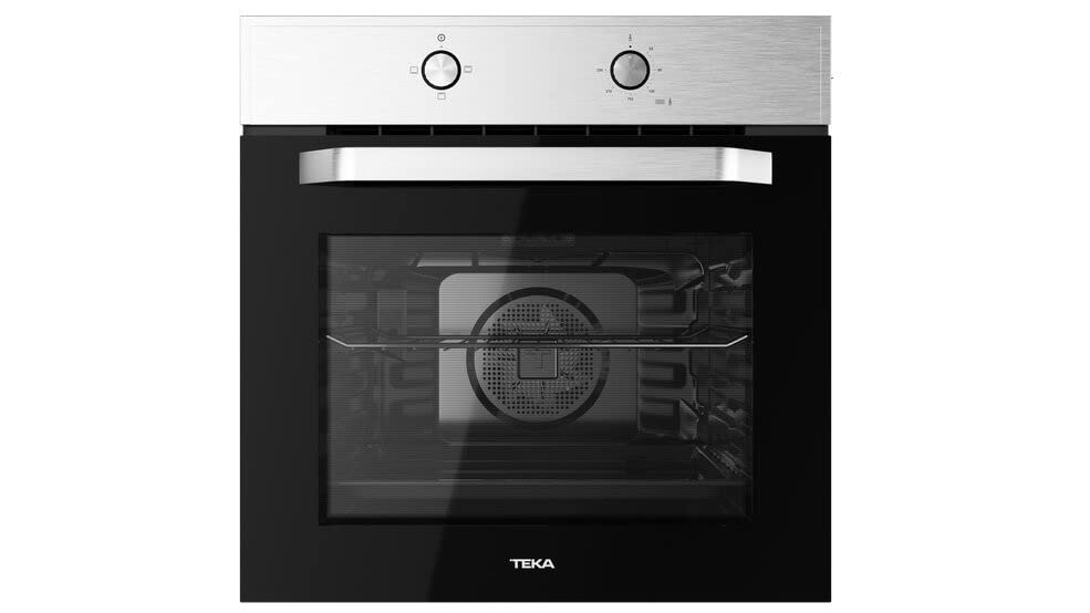 Horno Multifunción TEKA de 72L, 2593W, Acero Inoxidable Inox, Eléctrico, Ventilación Dinámica, Iluminación Interior, Mandos Escamoteables