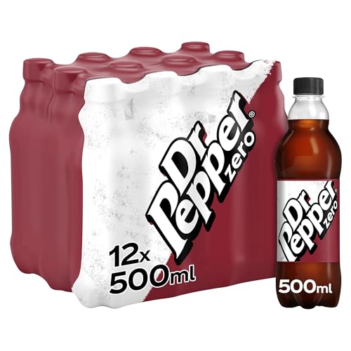 Dr Pepper PET Cola Zero 500 ml (Pack of 12)