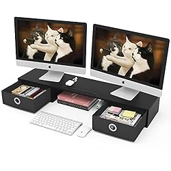 work desk organization ideas Work desk organization ideas for small spaces large monitor stand with drawers