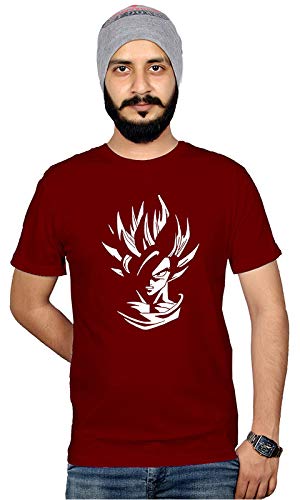 WorkshopGraphic Printed T-Shirt for Men & Women | Funny Quote T-Shirt | Saiyan Goku T-Shirt | Sarcasam T-Shirts | Half Sleeve | Round Neck T Shirt | 100% Cotton T-Shirt Goku Tee Shirts