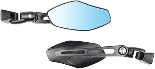 Miniatura 7 de YXQ 2 uds. Espejos retrovisores de carreras de motocicleta Espejo lateral antirreflejos de aluminio CNC para Suzuki GSXR 600 750 1000 1300 Hayabusa