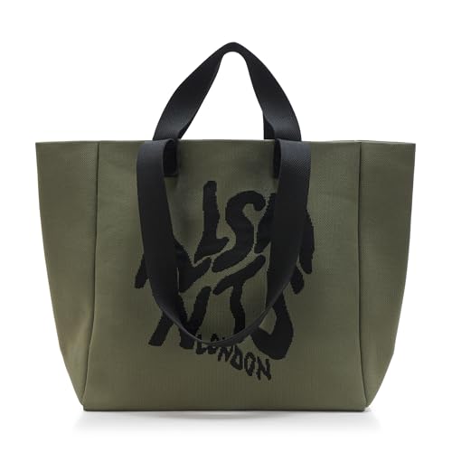 AllSaints Izzy Orlando Ew Tote Forest Green miniatura 1