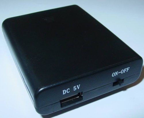 VELLEMAN - BH341USB Batteriehalter fur 4 x aa-batterien (mit usb-anschluss) + sch 249005 Cover