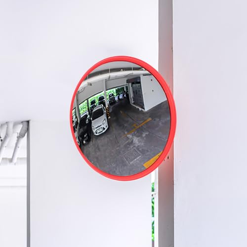 Espejo convexo de 30cm con lente gran angular de PC resistente a impactos Zerodeko 7
