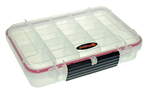 Elephant Cases Medium Clear Waterproof Stowaway Tackle Box El008Ct Utility Case With Adjustable Dividers And Built In Pressure Equalization Valve #TOP3