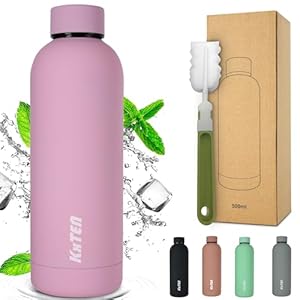 KxTEN KxTEN-01 Edelstahl Trinkflasche 500ml