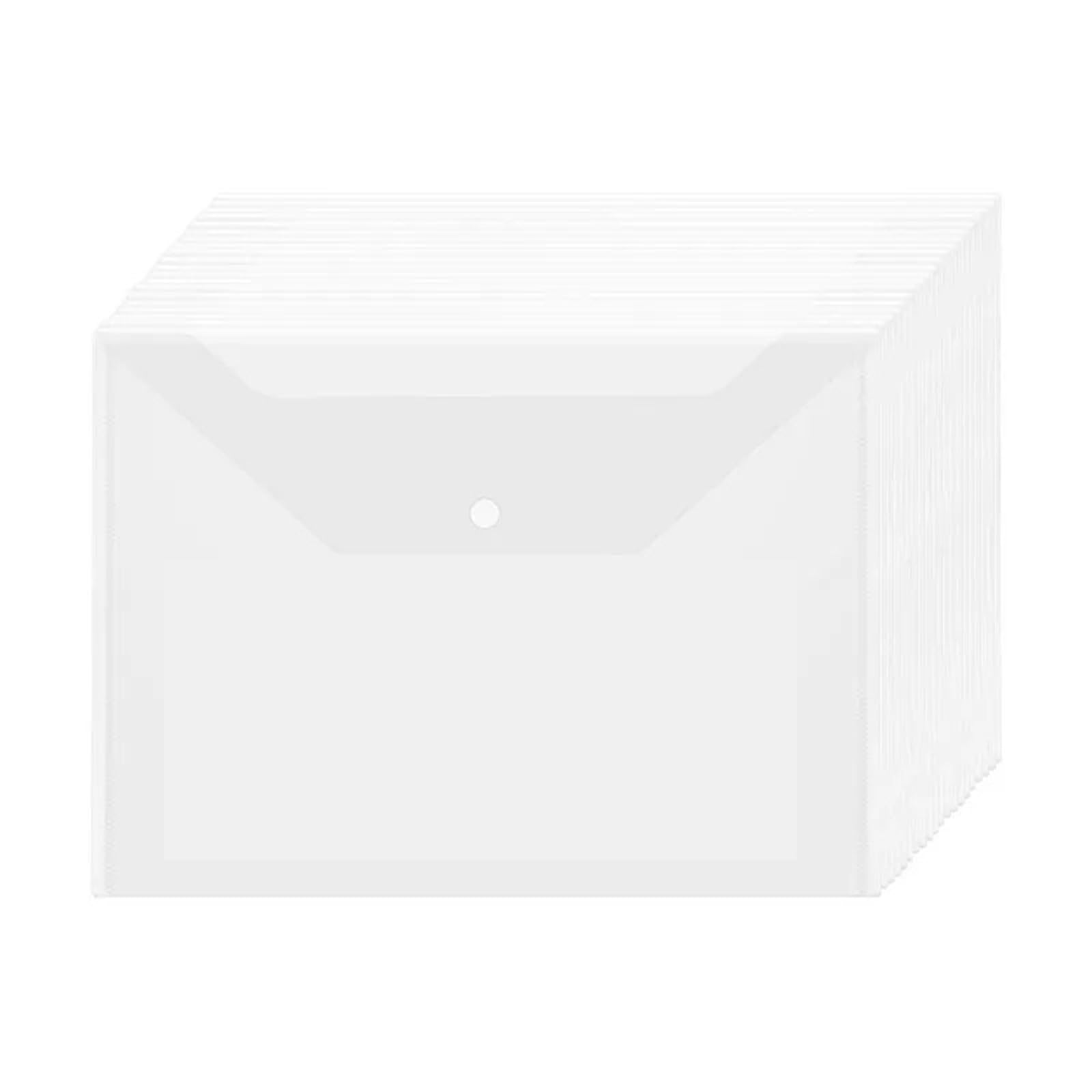 Materiale ispessito, sacchetto trasparente for documenti, etichetta, disposizione per Scuola, Ufficio