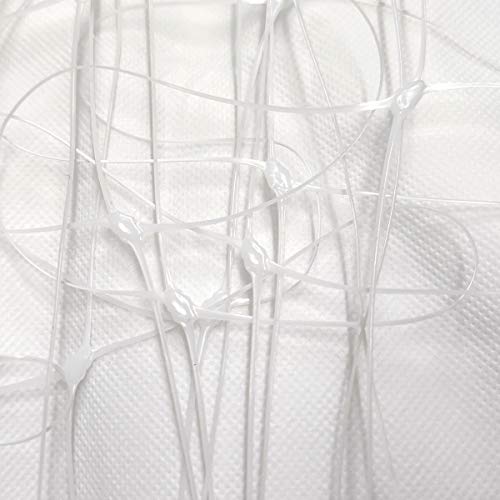 Hhthh White Trellis Netting 5.5X100 Ft Heavy Duty Garden Trellis Netting Polypropylene Plant Support Net For Climbing Vegetables Fruits Flowers #TOP2