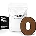 SIMPATCH – Freestyle Libre Adhesive Patch (30-Pack) – Waterproof Adhesive, CGM Tape – Multiple Color Options